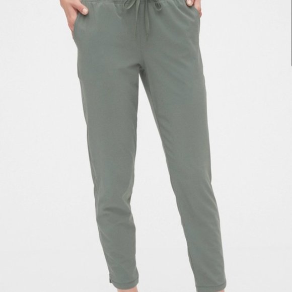 GAP Pants - Gapfit Joggers XL Moss Green Drawstring Waist 3628